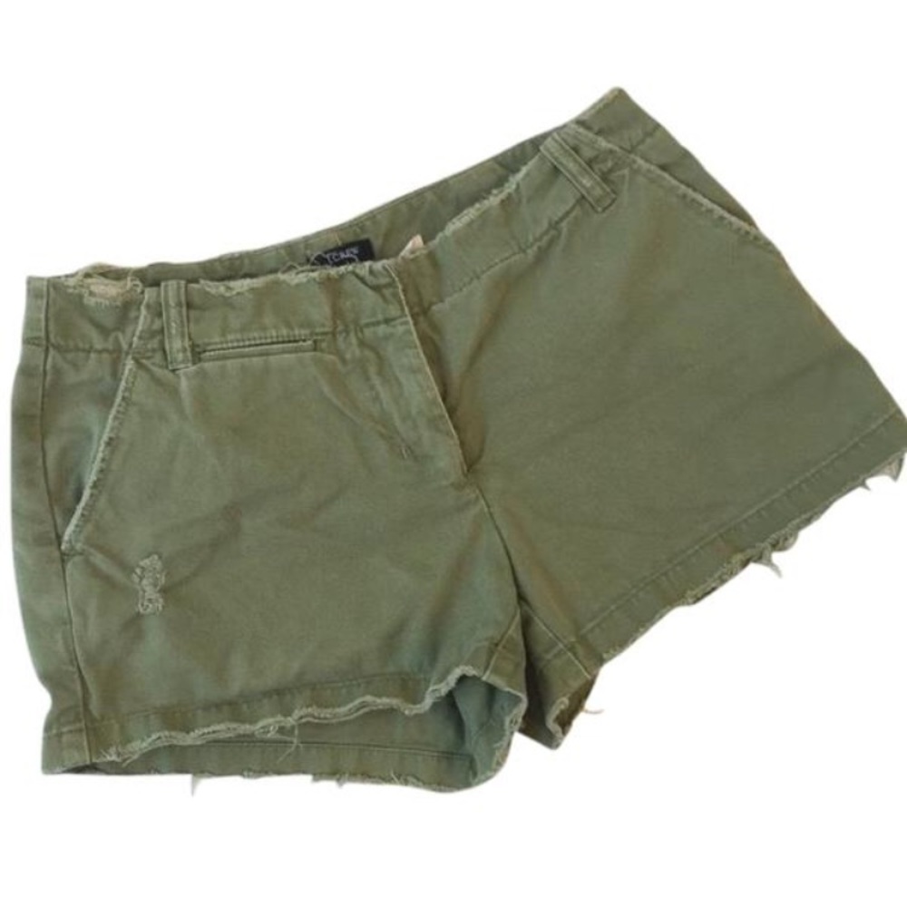 J.Crew green shorts‎